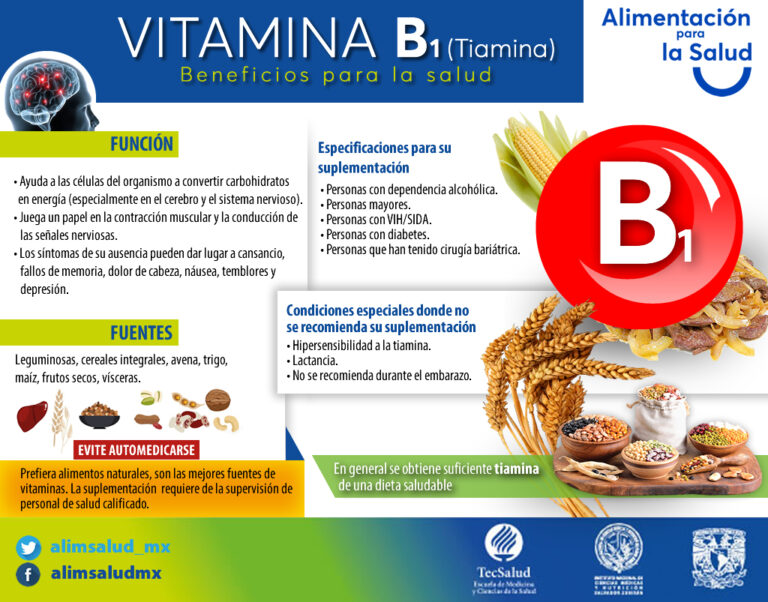 VITAMINA B1 – Alimentación Y Salud